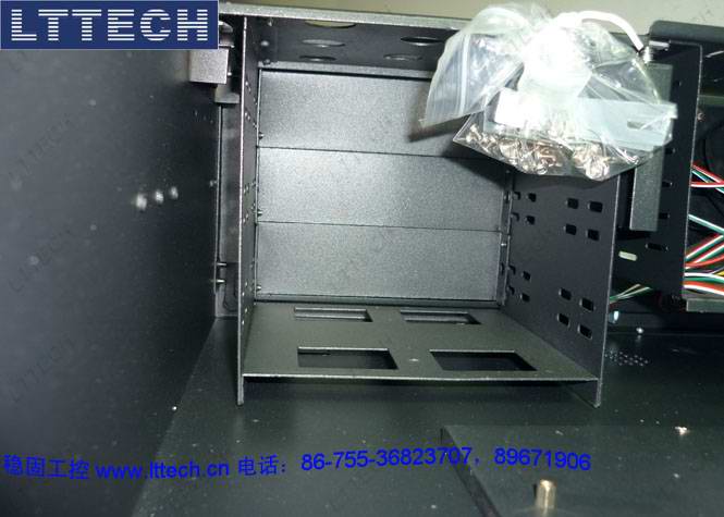 经济实用型4u工控机箱LT450g专利设计的磁盘架加磁盘架更稳定更牢固保护好硬盘光驱软驱稳定运行不象普通的便宜工控机箱易变形易损坏易断裂