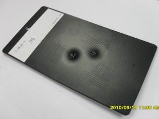 机箱涂层耐冲击力测试